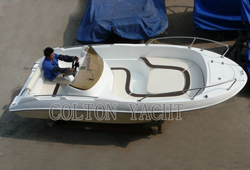 4.8m Fiberglass Speed Boat Yacht for Sale