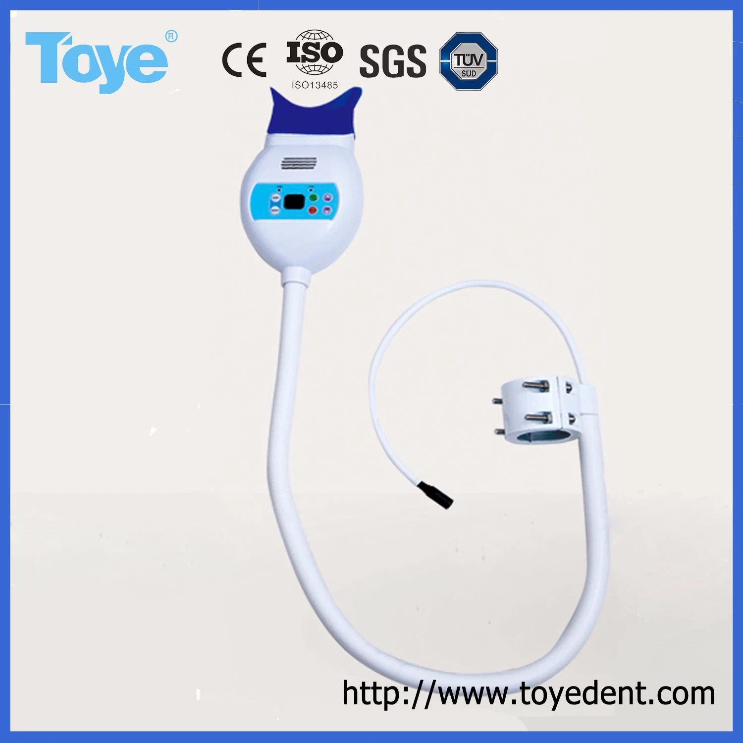 Laser dentaire dents blanchiment machine Blue Light clip Type Dental Voyant LED