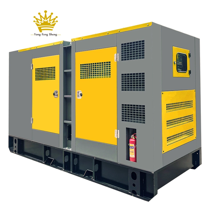 120kW 150kVA Tragbare luftgekühlte Silent Typ Inverter Elektrische Ausrüstung Stromversorgung Generator von Yofen