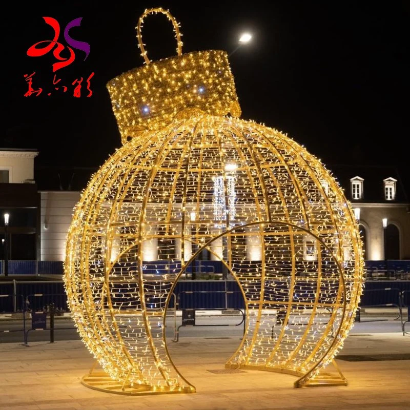 Holiday Motif Large Decorative Outdoor Ball Lights