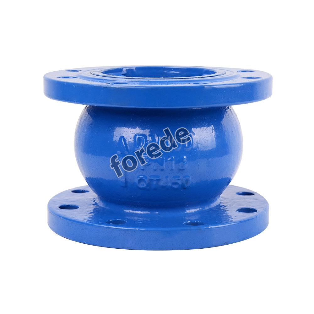 Ductile Iron One Way Hydraulic Non Return Check Valve for Pipeline