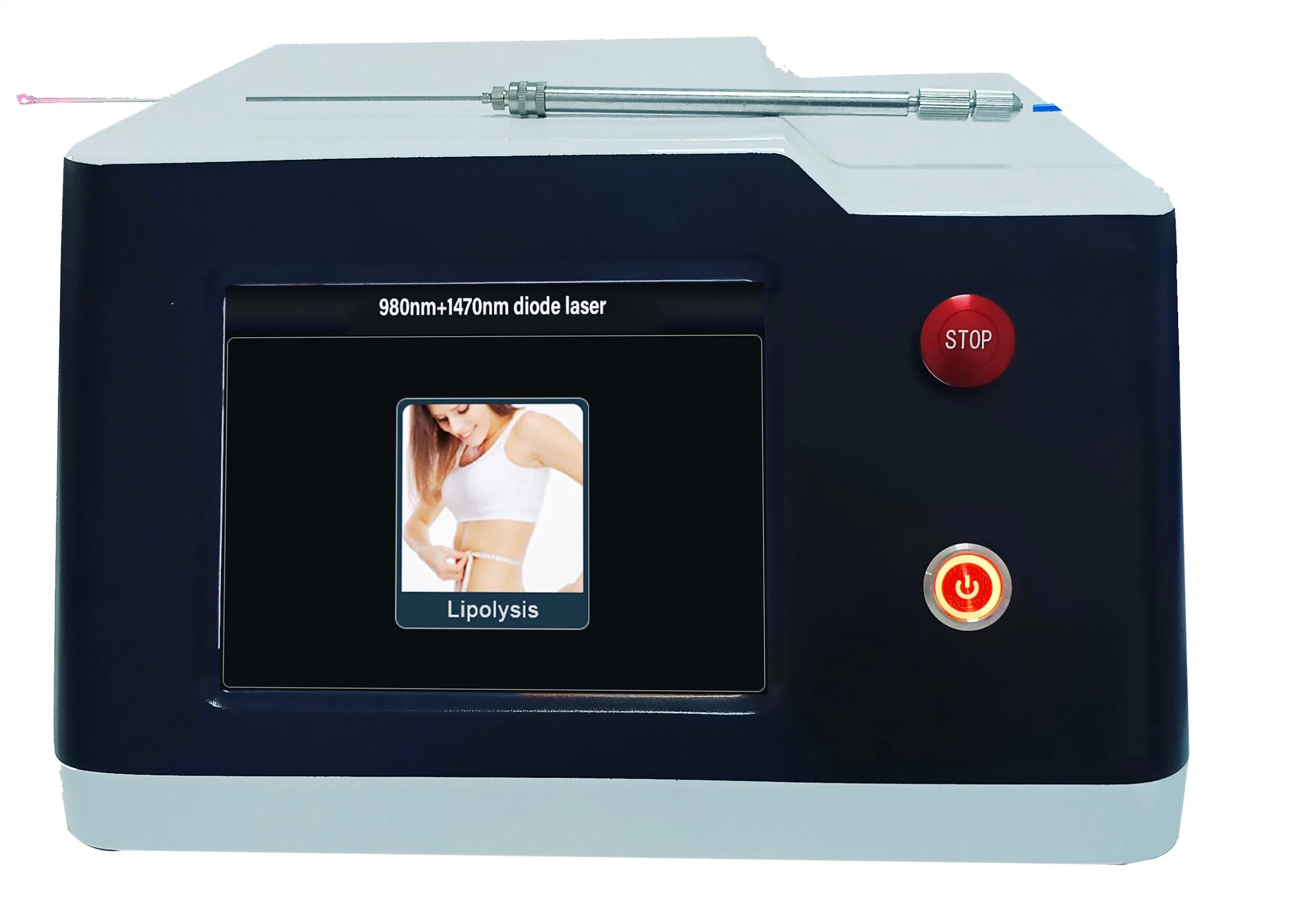 Nuevos Productos última Tecnología láser Diodo Dental 980 1470 Nm Equipo de Fisioterapia láser Diodo 1470nm Medical 980 1470 Fiber Laser Liposucción láser diodo