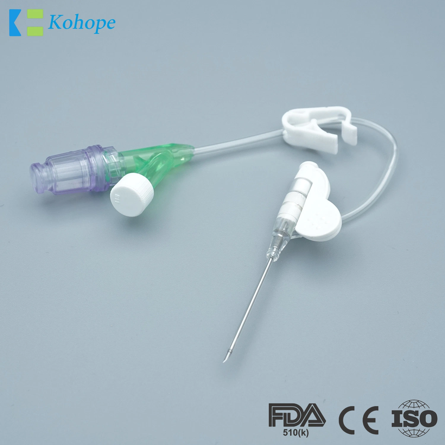 Brand 14G-24G PP Sterile IV Catheter with/Without Injection Port