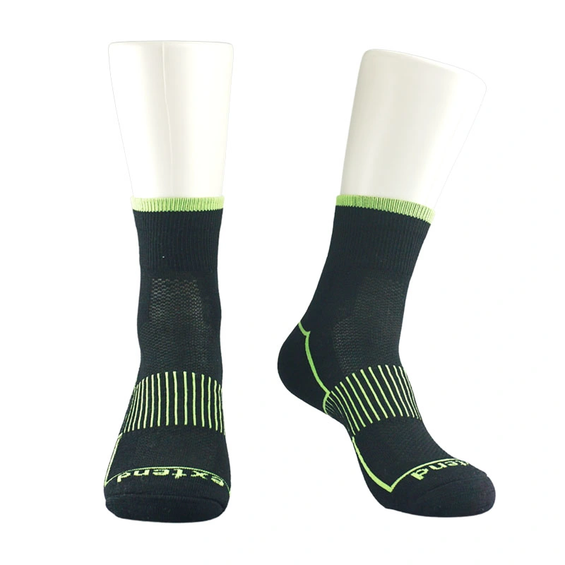 181087sk Air Mesh Ventilation Ankle Sports Socks Cushion Socks for Men