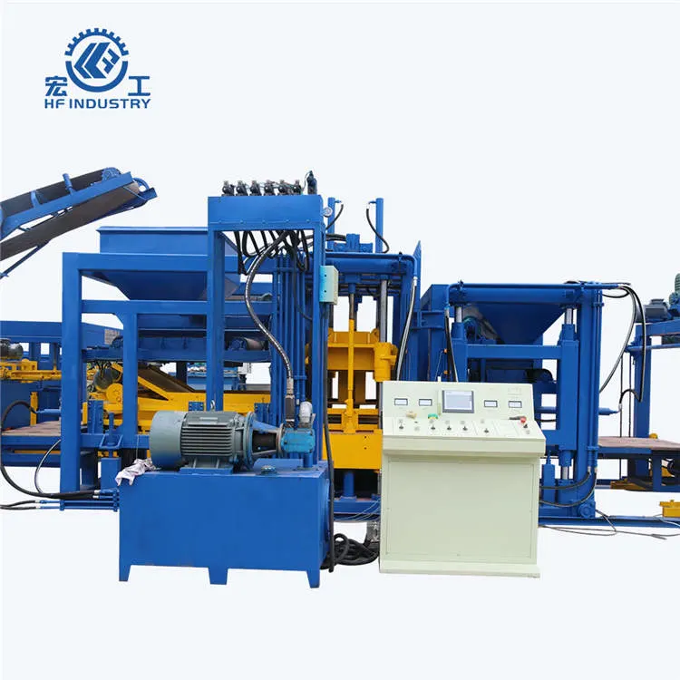 Qt2-15 Automatic Concrete Hollow Brick Block Making Machine Price for Sale in USA