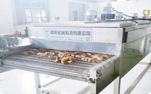 Full Stainless Steel Electric Roaster Machine with Washing/Blowing Food Machine