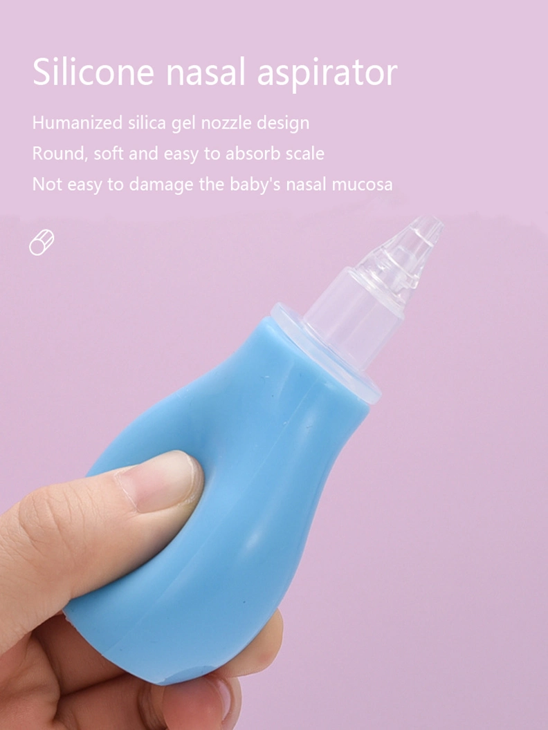 Factory Selling Directly Brush Comb Nasal Aspirator Set Gift Supplies, Baby Care with Thermometer