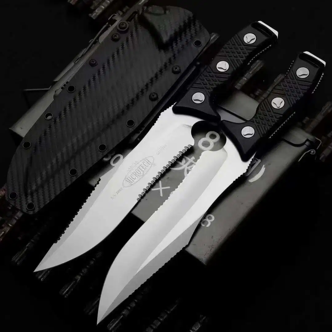 CNC Digital Overall Cutting Beautiful Curve Sharp Outdoor Camping Knife
