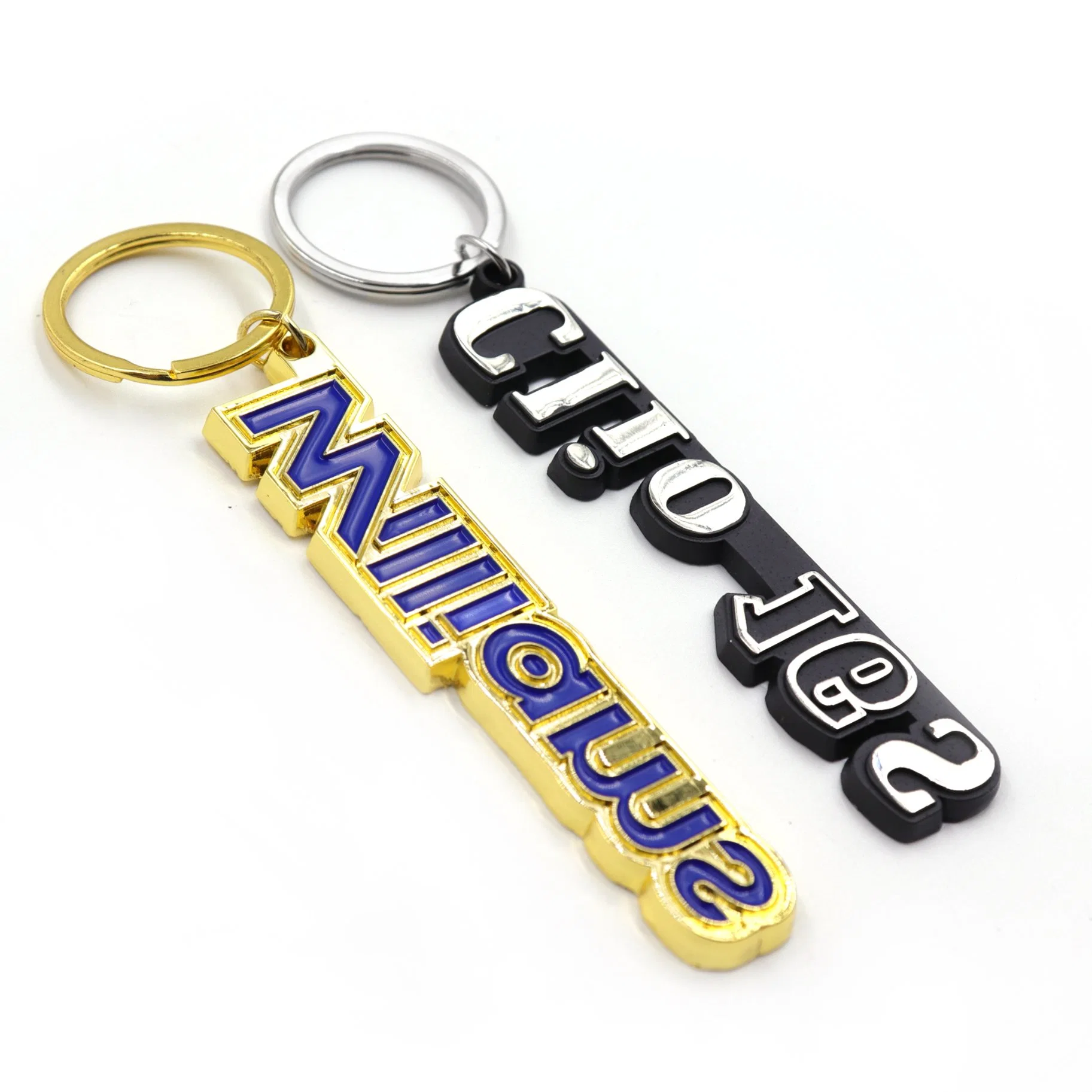 China Manufacturer Custom Engraved Logo Dog Metal Key Chain Personalized Car Photo Keychains with Name