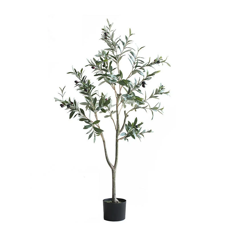 Planta Verde planta Verde artificial atacado Folha Home decoração plástica Árvore artificial