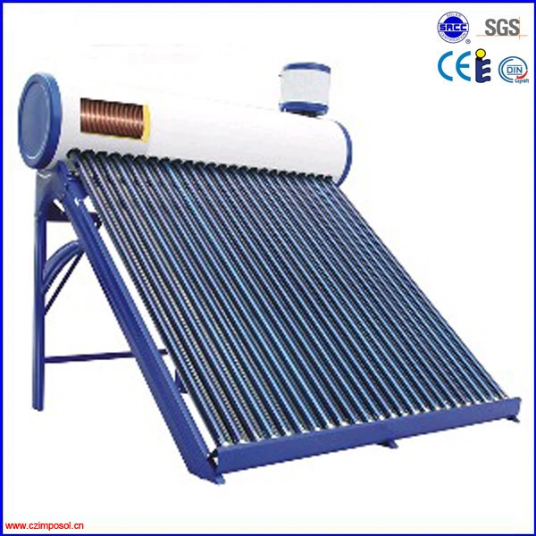 2016 New Pressurized Compact Pre-Heated Copper Coil Solar Water Heater