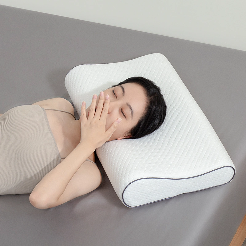 Adjustable Contour Memory Foam Pillow King Size for Neck Pain Back Side Stomach Sleepers