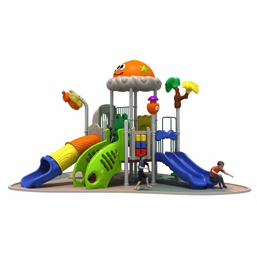 China Professional Manufacturer Factory Children Plastic Slide Outdoor Playground