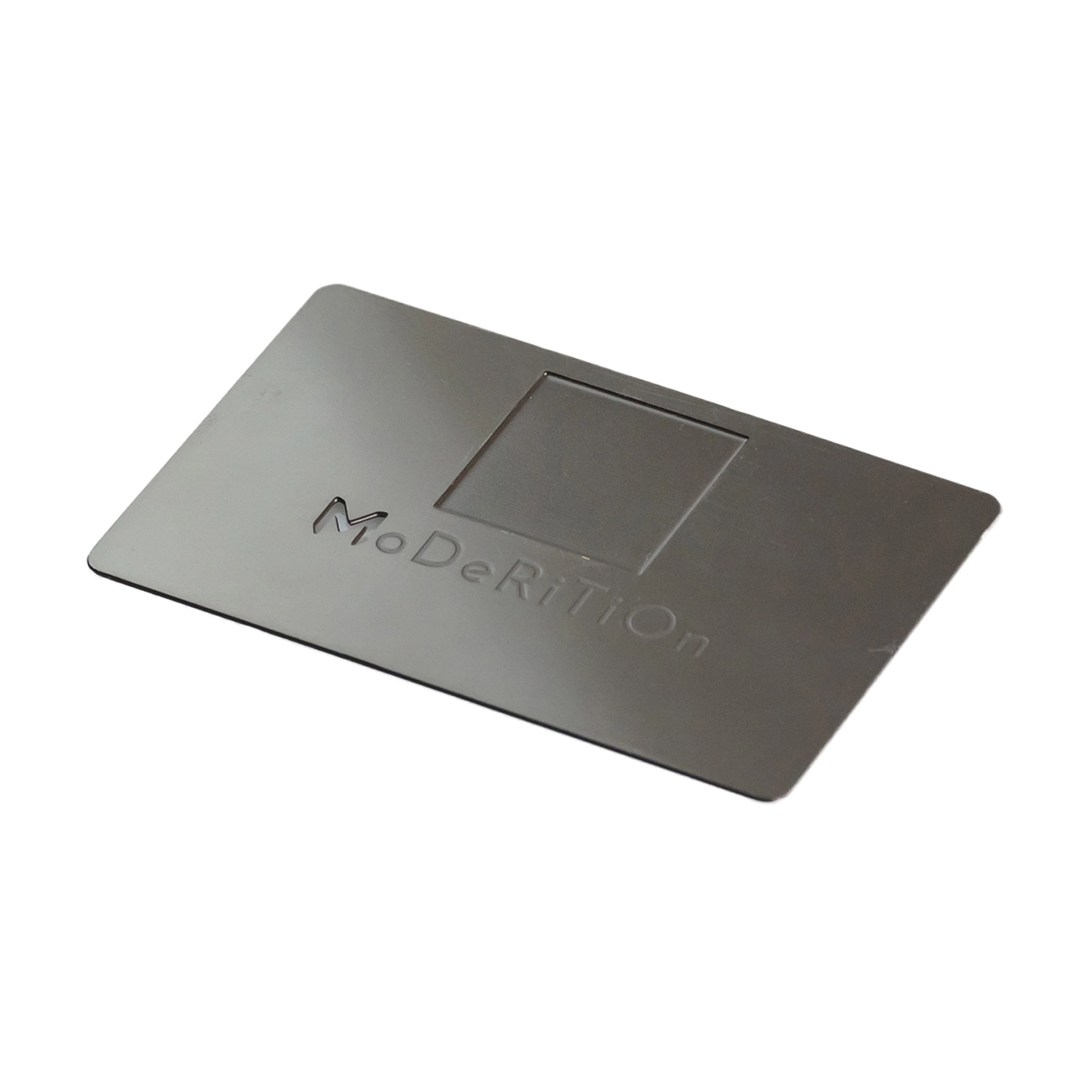 NFC Chip Metal Business Cards NFC White Metal Card Metal NFC 215 Card