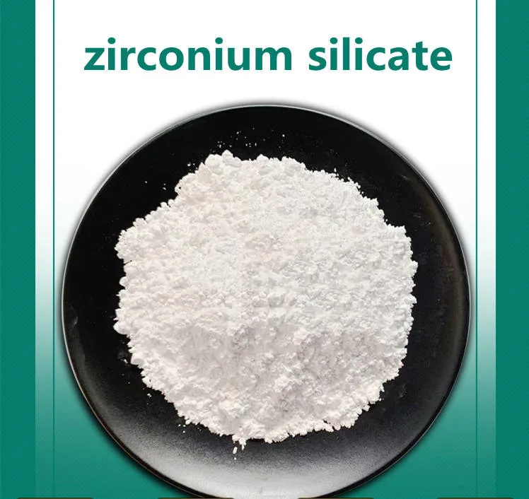 Un 65% Opacifier Zircon de 5 micras de polvo de silicato de zirconio