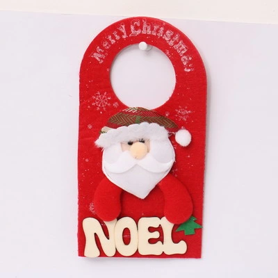 Wholesale Felt Material Beautiful Designs Christmas Theme Door Hanger