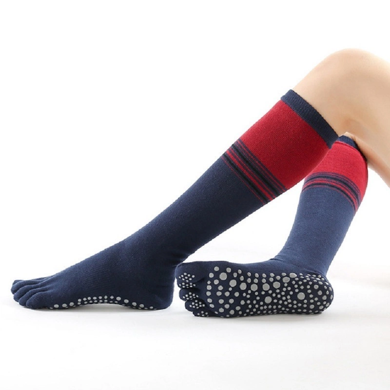 Unisex Frauen Großhandel/Lieferant Bci Baumwolle Non Slip Knie Hohe Frau Socken