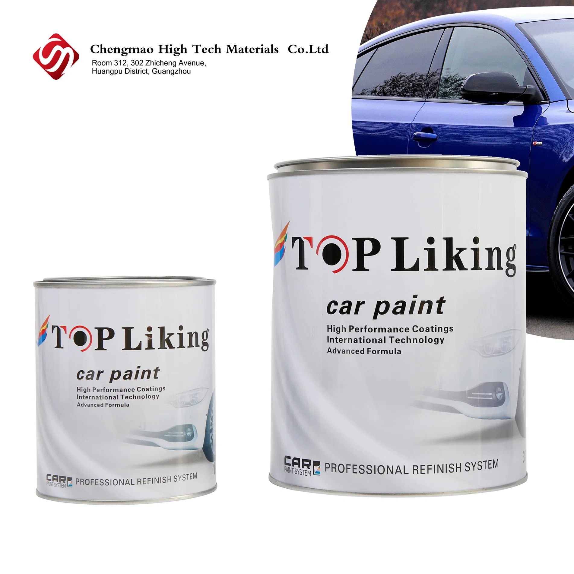 Factory Price Topliking Finish Coat Wholesale/Supplier Auto Car Paints Ceramic Coating Paint