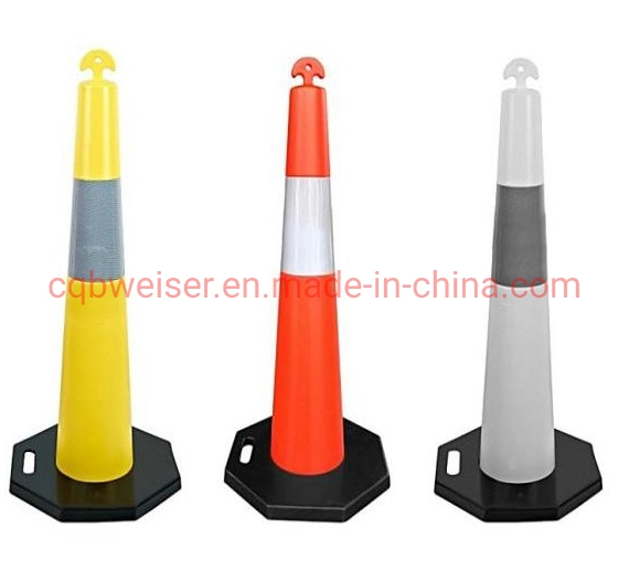 High Flexible PU Warning Post Road Safety Traffic Delineator Post