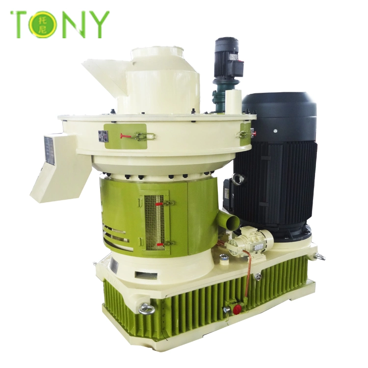 CE ISO Certificate Vertical Ring Die Wood Shaving Pellet Making Machine with 132kw