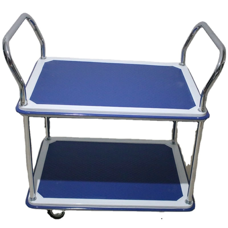 Multi-Layer Warehouse Tool Storage Rolling Trolley with Wheel for Sale