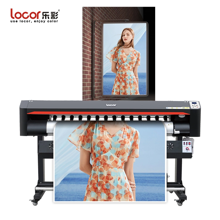 têtes xp600/I3200 de 1,6m/1,8 m tissus à jet d'encre à sublimation grand format Imprimante imprimante imprimante imprimante imprimante imprimante impression