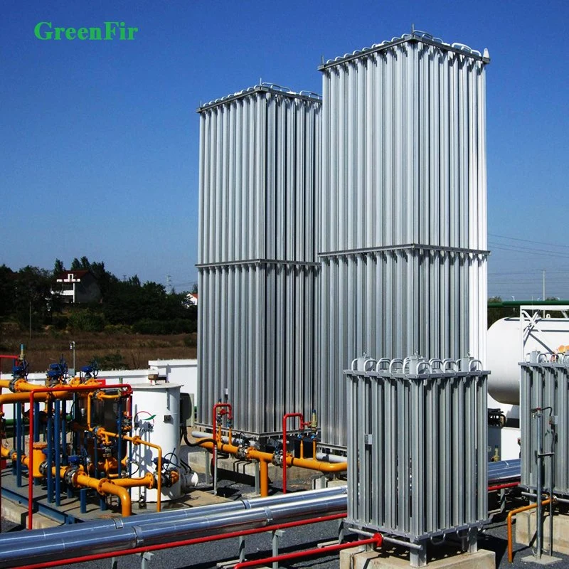 LNG LPG Lox Air Heated Vaporizer Gasification Station