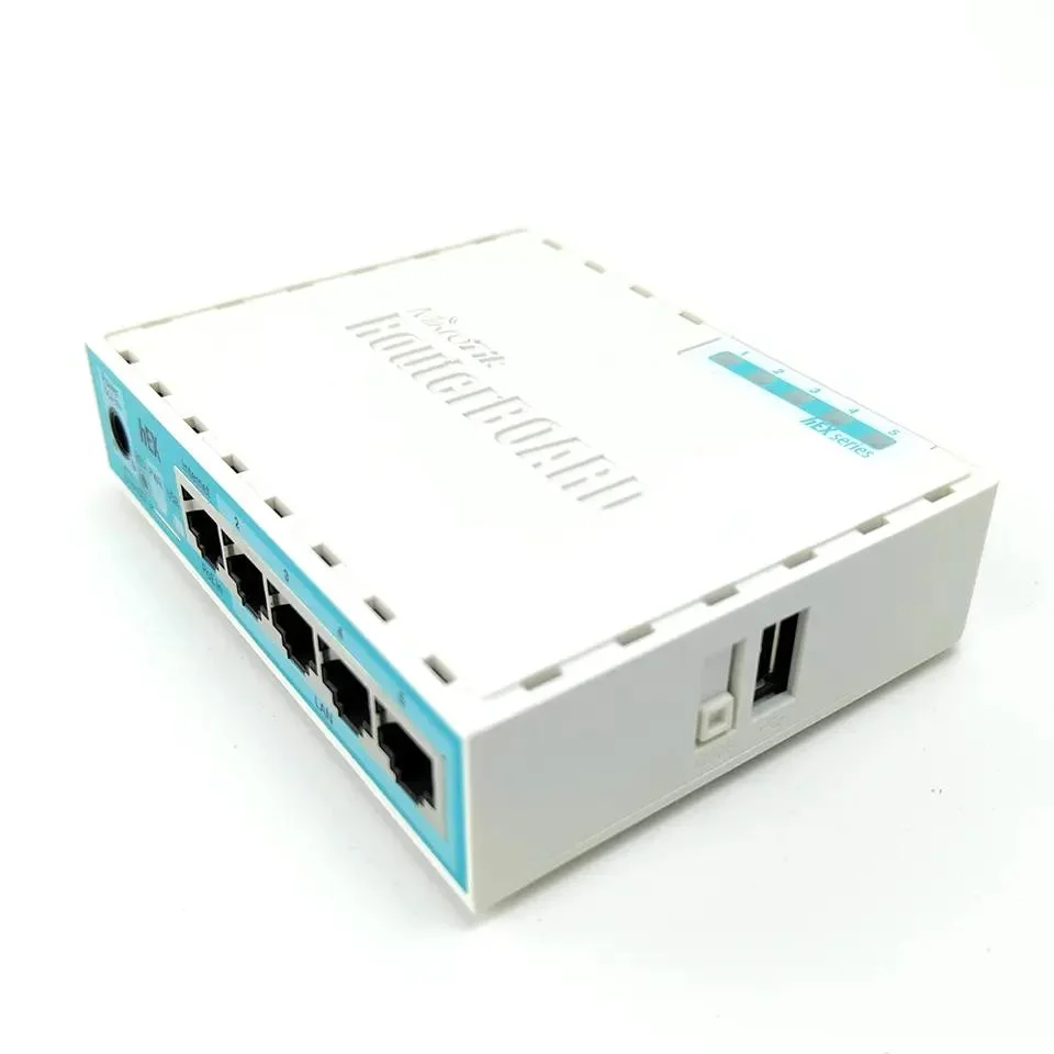 جهاز توجيه Mikrotik Gigabit 5g WiFi Mini Home 5-Port Soft التوجيه Rb750gr3