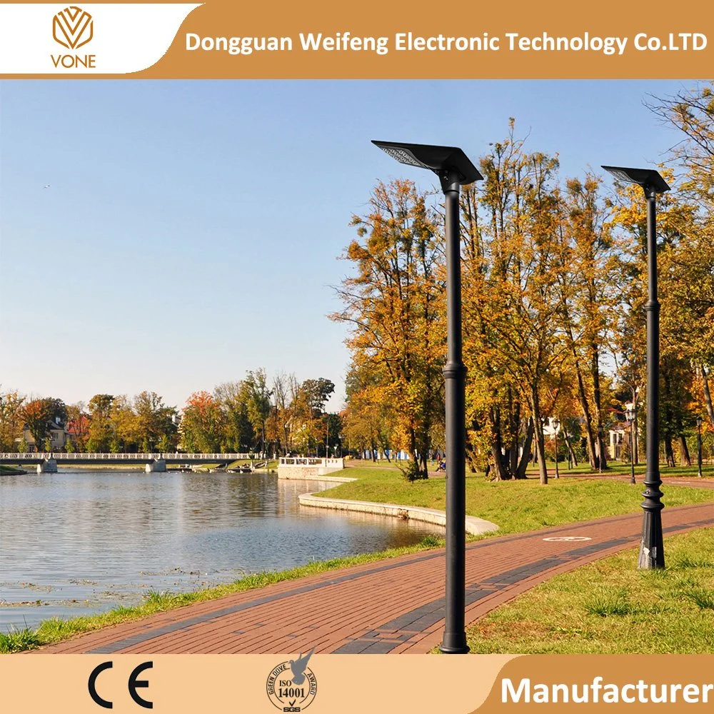 Wasserdichte IP65 8meters 10meters-polige 80Watt-Power-Outdoor-LED Solar Ampel