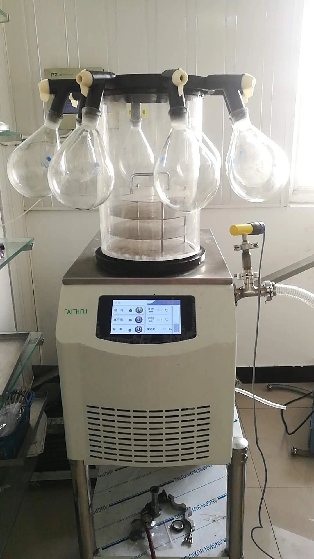Лаборатории для настольных ПК Mini Freeze сухой вакуум системы осушителя