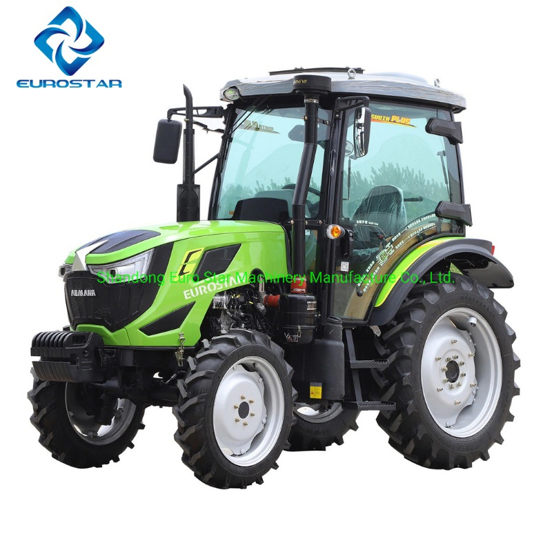 B 60HP 70HP 80HP 90HP Landmaschinen Traktor für Landmaschinen Hersteller Radtraktor 4WD Walking Mini Traktor Orchard Small Farm Paddy Rasen Big Garden etc.