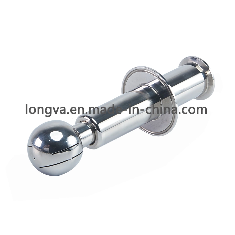 Sanitary Spray Ball Clamped Ending Rolling Cleaning Ball