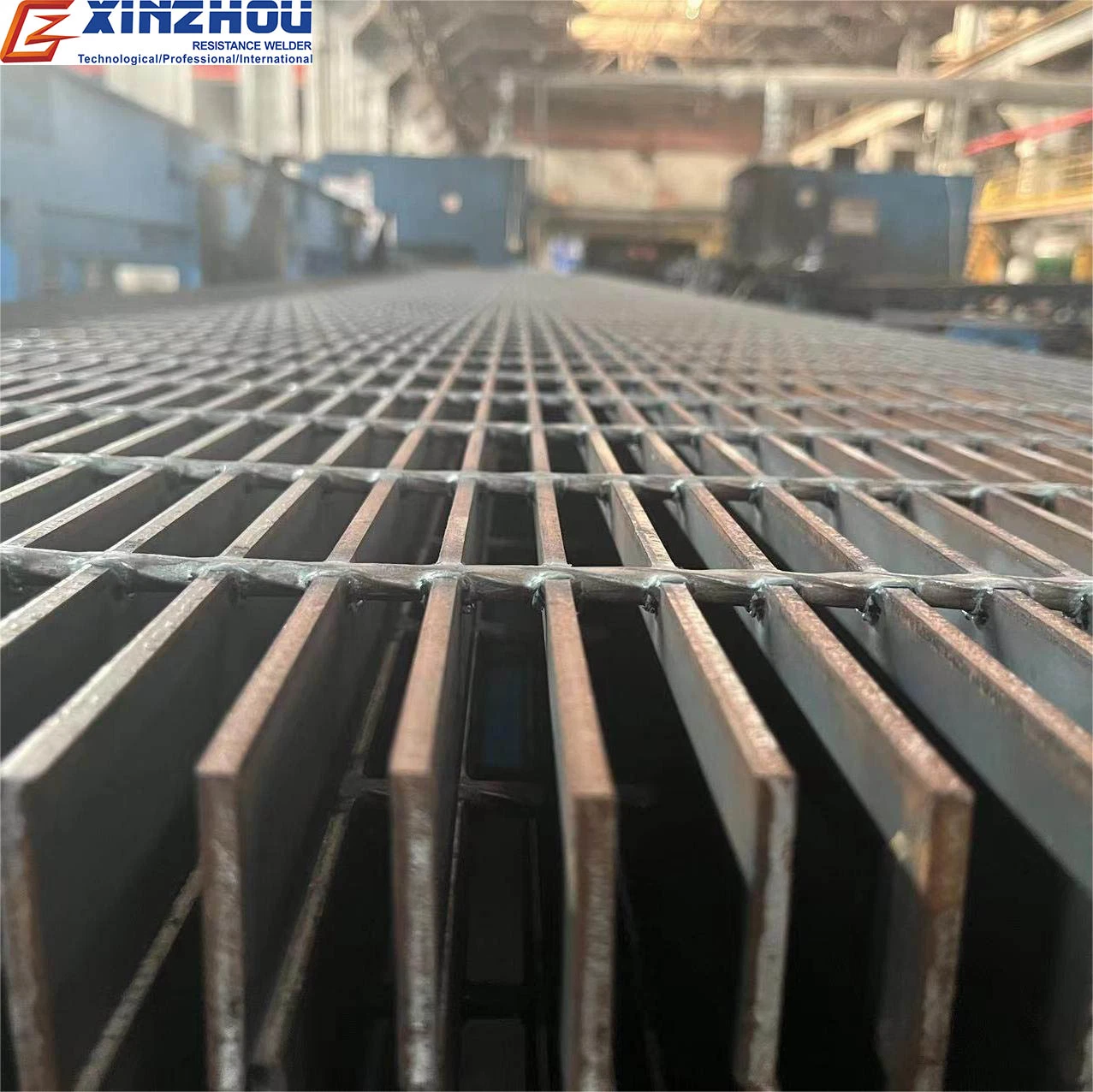 Steel Forging Grating Metal Grating Steel Lattice Steel Bar Grating Welding Equipment Machine