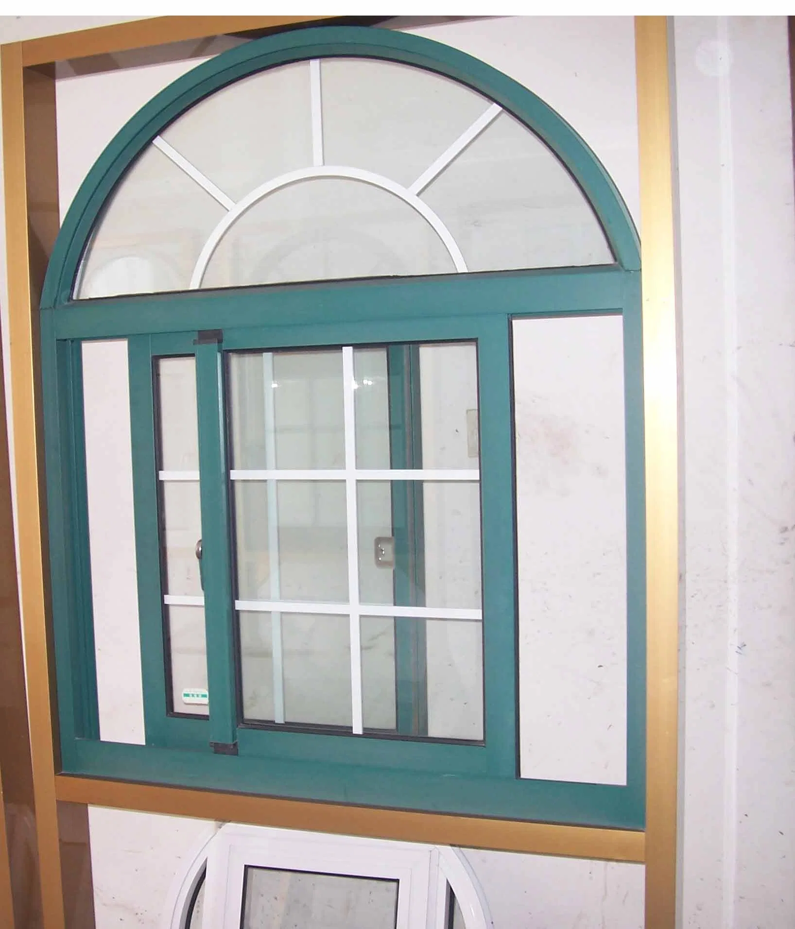 Customized Design Plastic Used Arch Windows and Doors for House