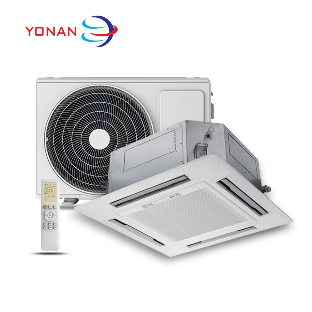 Factory Prices Full DC Inverter Mini Split Ceiling Cassette Central Light Commercial Type Air Conditioner