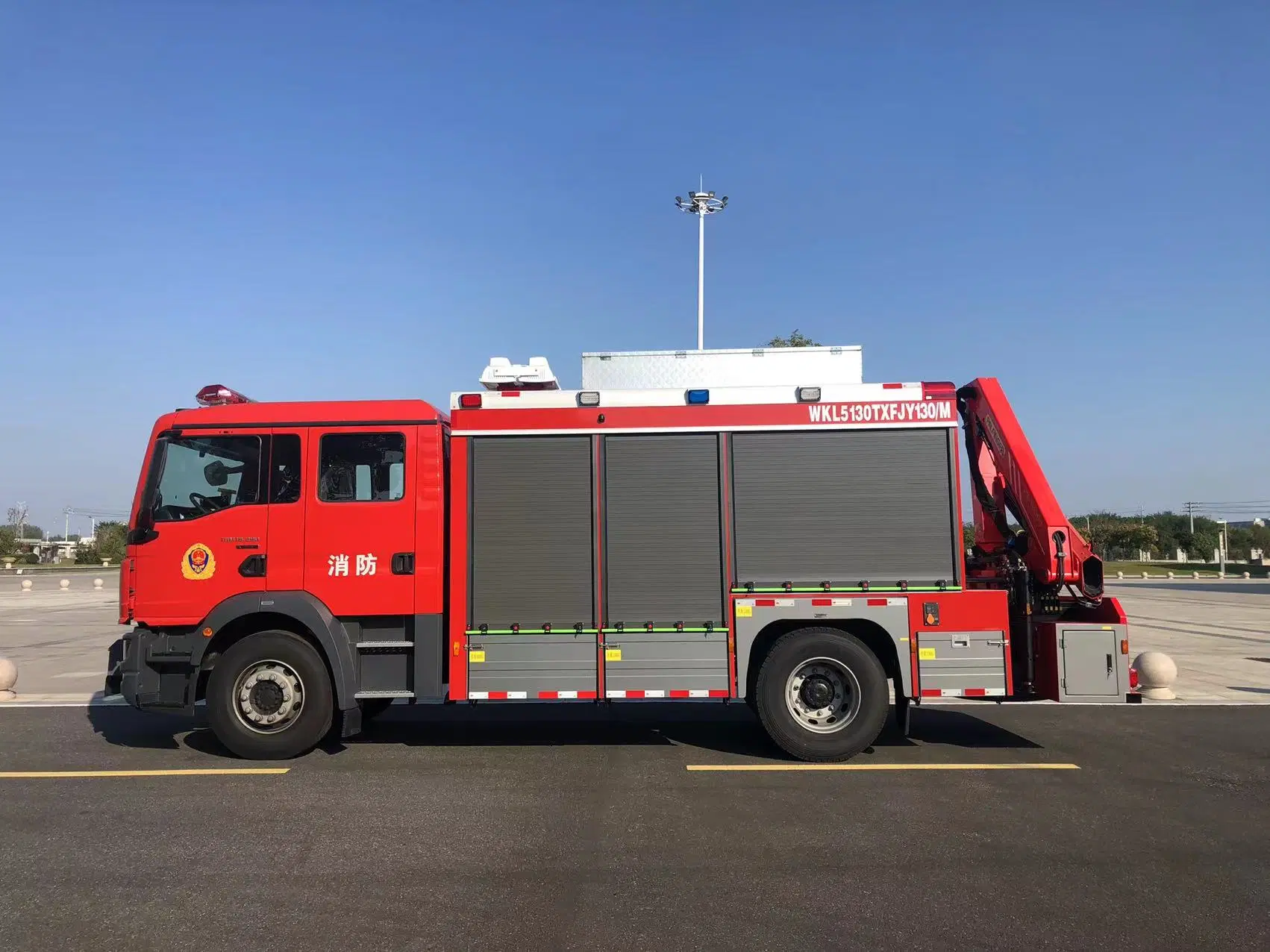 Aluminum Roller Shutter Customized for Fire Truck