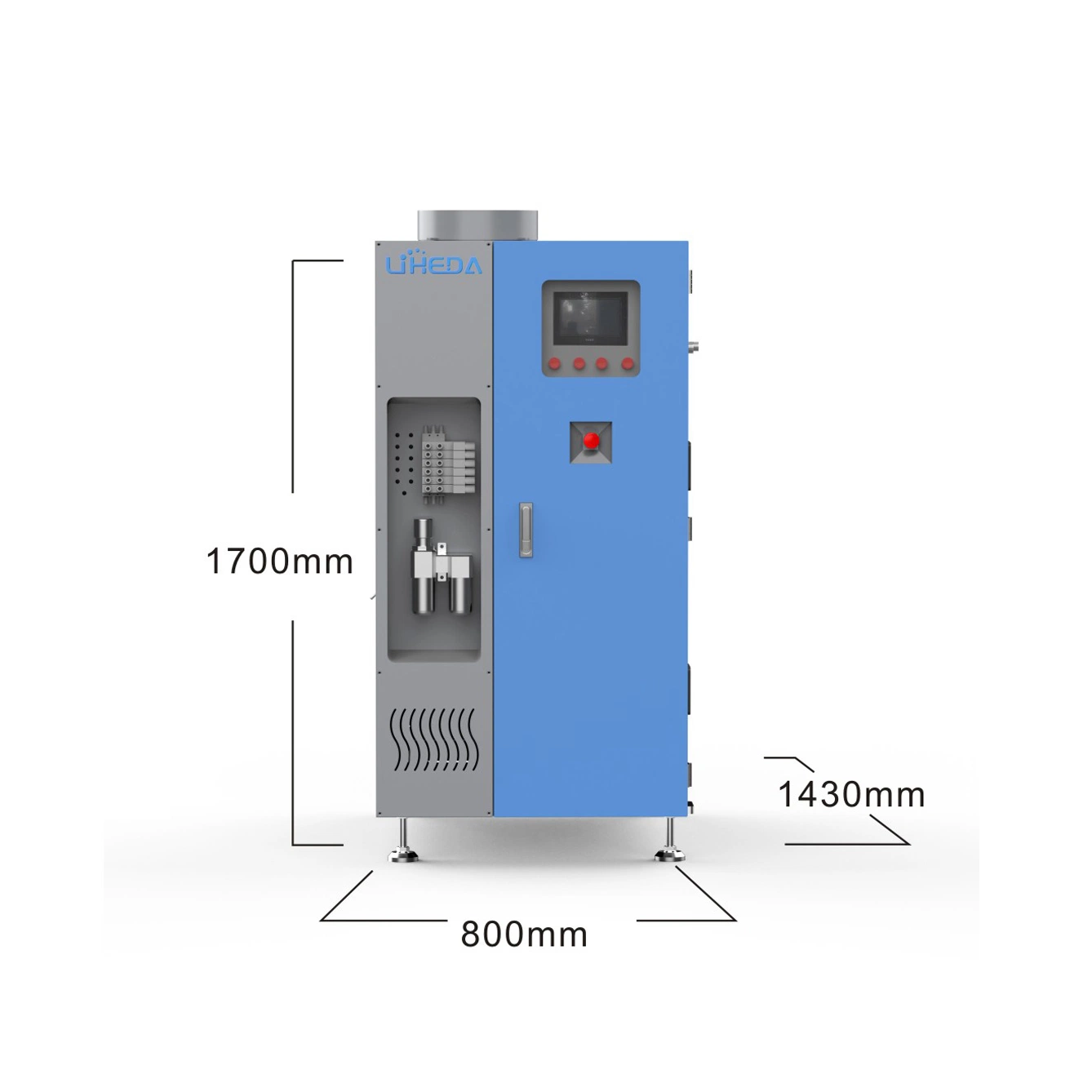 Water-Based Coolant Negative Pressure Distillation Concentration Unit, Water-Based Coolant Cryogenic Vacuum Evaporator