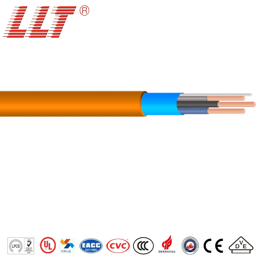 2 Core 1.5mm Silicon Jacket Fire Alarm Cable for Decoration Hotel High Building Airport