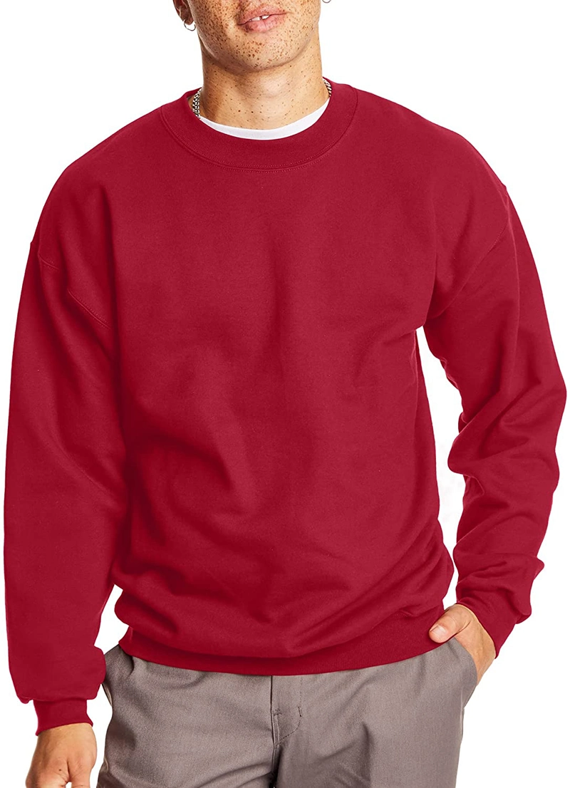 Hombres′ S Ultimate algodón poliéster Heavyweight Sudaderas de cuello de crewneck