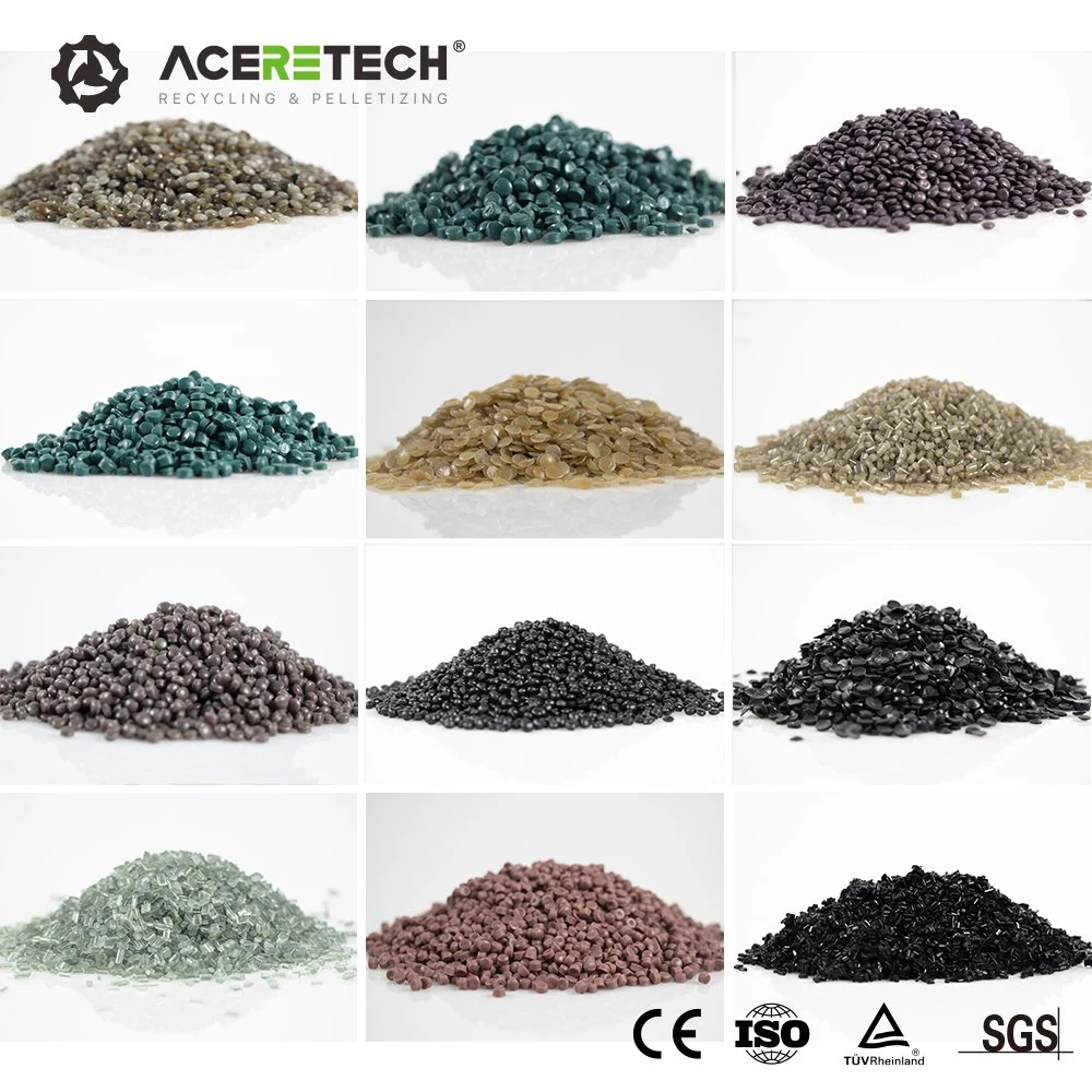 HDPE Bottle Flakes Plastic Extrusion Pelletizer