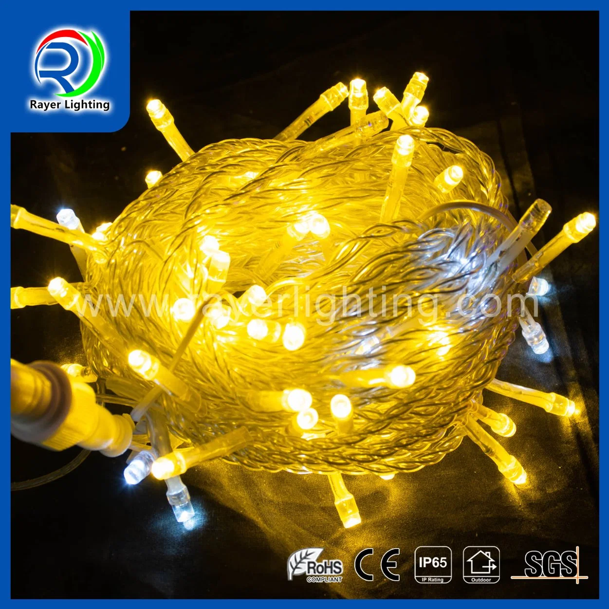 Room LED Lights Colored String Lights with Auto Flashing LED