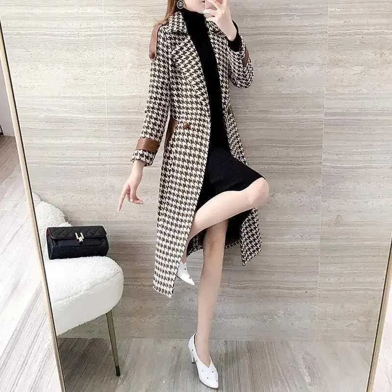 Winter and Autumn Fall Apparel Woolen Clothes for Women Cardigan Blazer Jacket Blazers Ladies Coats