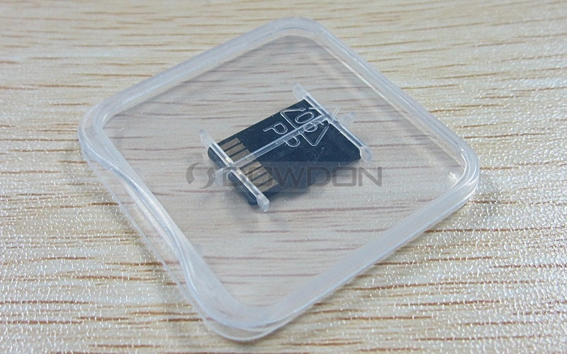 0.6 Cm Super Thin Plastic Memory Card Case for TF Micro SD Card