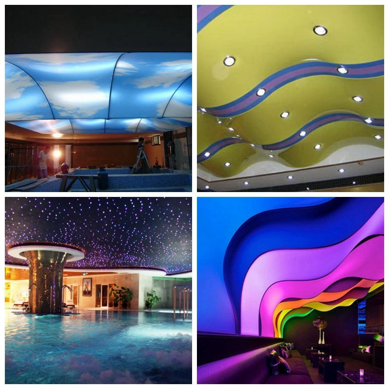 Stretch Ceilings Decorative Material PVC Ceiling