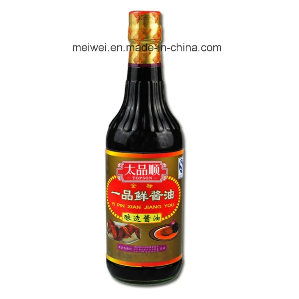 Wholesale 500ml Dark Soya Sauce with Gluten Free