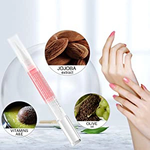 Les fournisseurs de soins personnels de la beauté des ongles nail cuticule de l'huile Revitalizer stylo pour soins de la peau des doigts