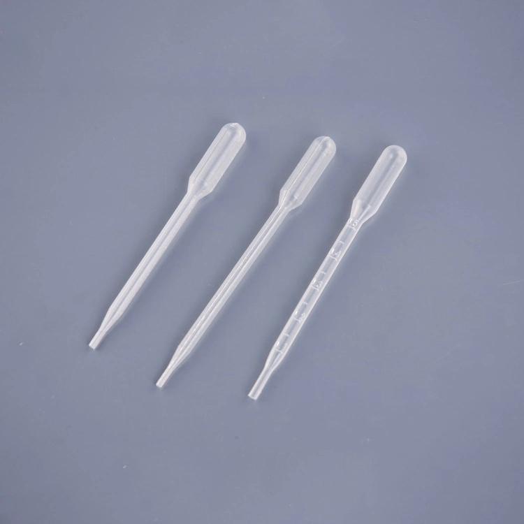 Pipettes Pasteur, 5 ml fournitures de laboratoire, plastique jetable, transfert stérile