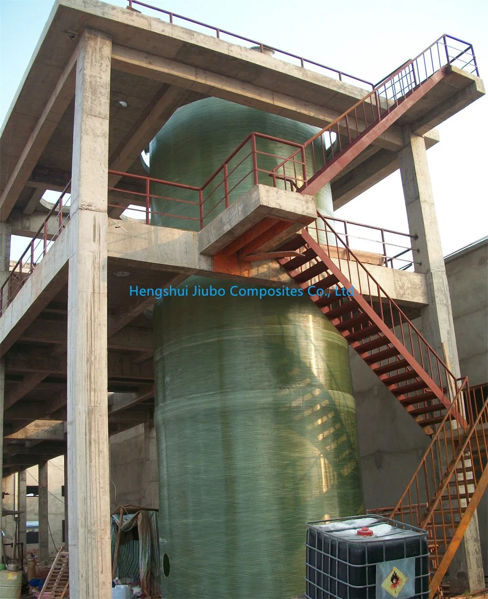 Bfrp Water IBC Liquid Tank for Environmental Protection, Industral, Household