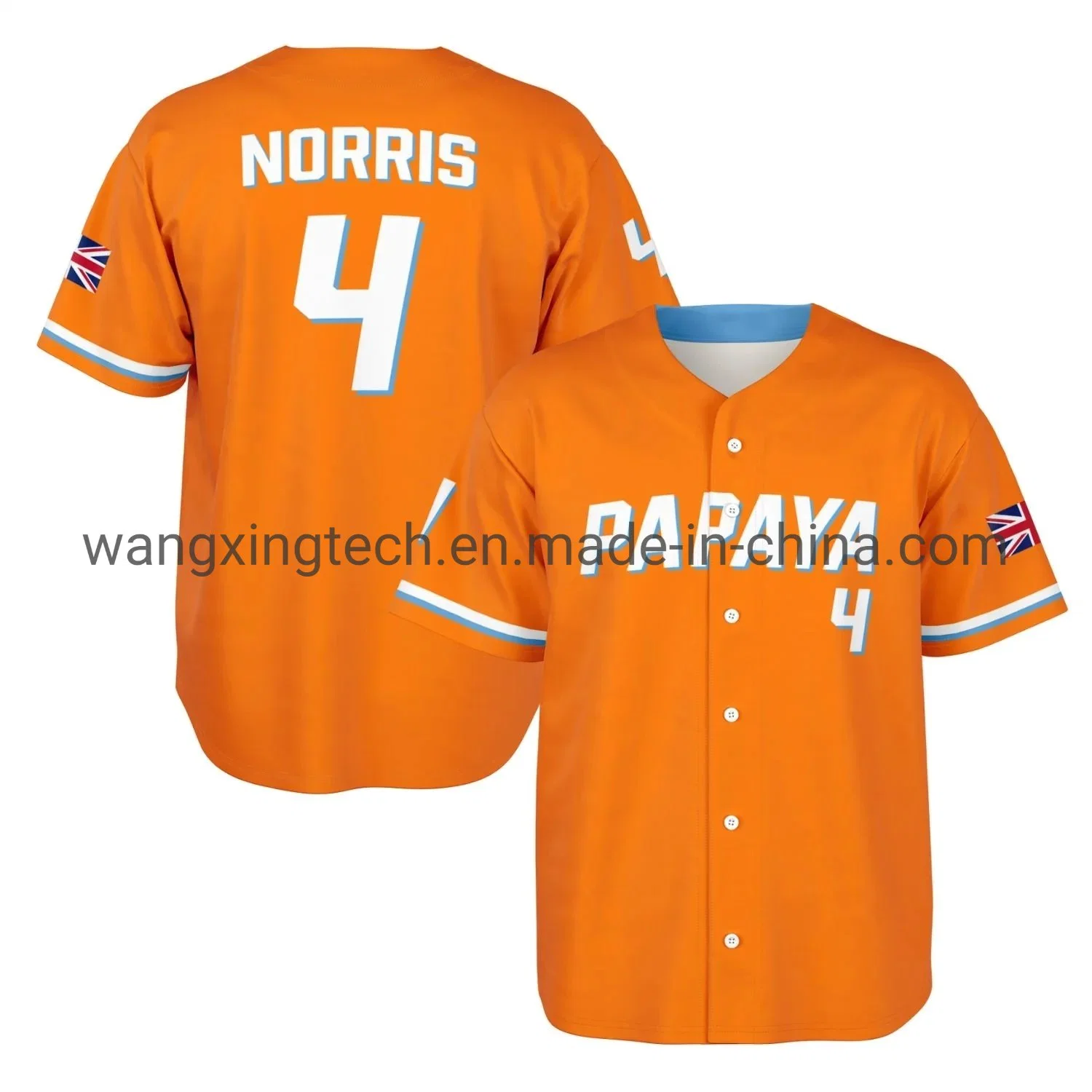 Custom Hommes Femmes Jeunes Varsity Baseball Jersey Norris Sportswear