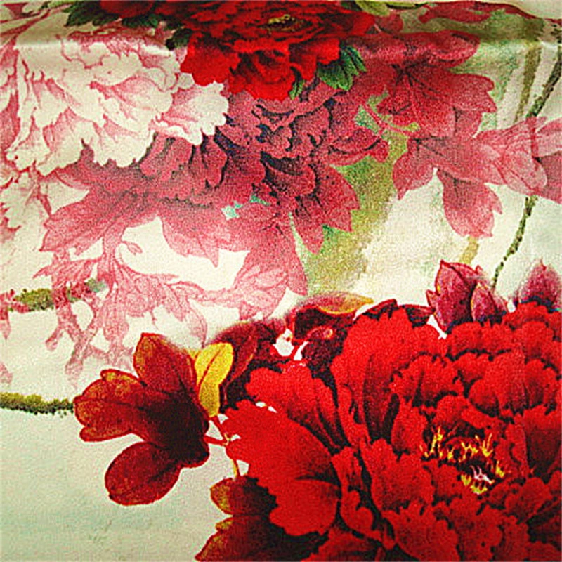 Organza Silk Satin Fabric with Printing Pattern-Fgtex&reg; -Eco-Friendly Fabric Garden with 20 Years of Deep Cultivation